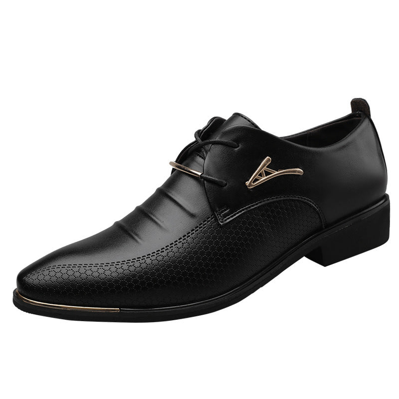 Business Formal Men's Lace-up Casual Shoes