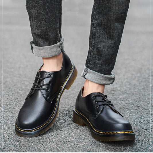 Men's Shoes Round Head Leisure Workwear Fashion Martin Boots